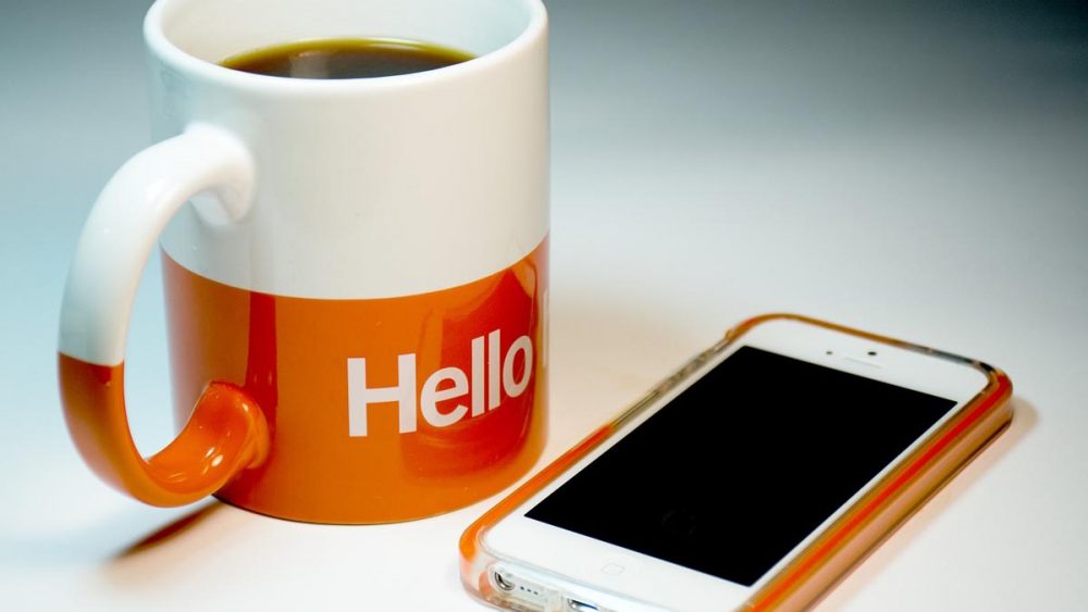 Hello Cup And Mobile | Fandango Digital