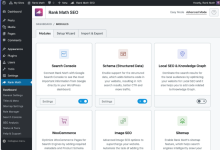 Rank Math Homepage Screenshot