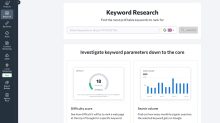 SE Ranking Keyword Research Page Screenshot 