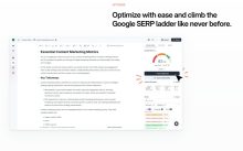 Surfer SEO Homepage screenshot